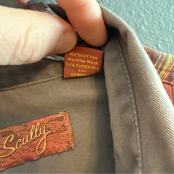Scully Western Button Down Size L - Picture 5 of 5